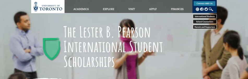 The Lester B. Pearson International Scholarship 